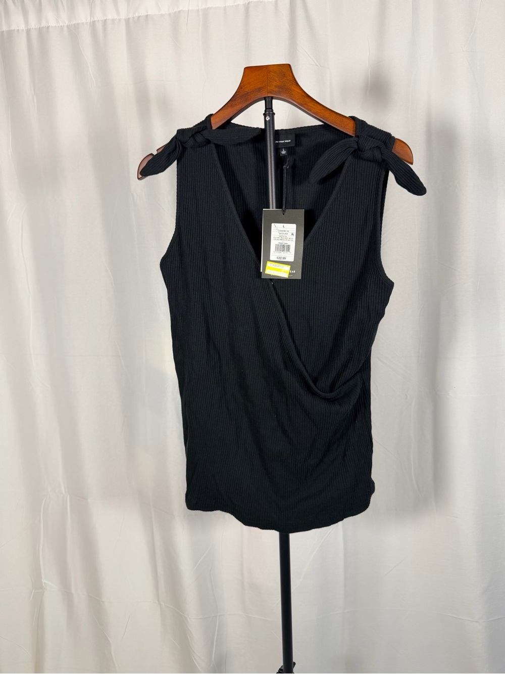 Black Who What Wore Tank NWT